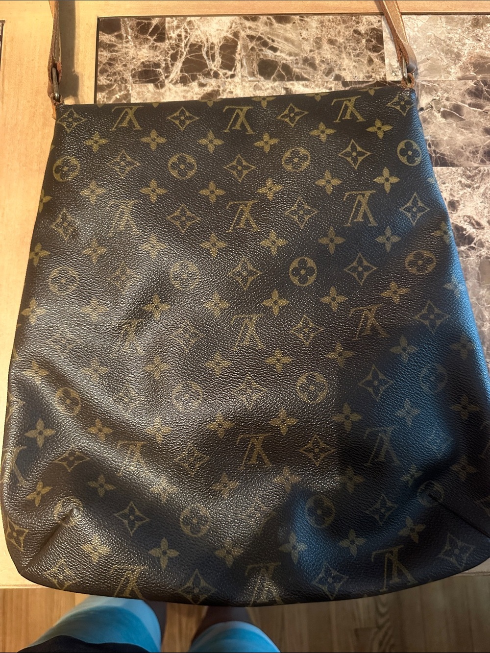 Louis Vuitton Monogram Canvas Backpack in Monogram Brown - Picture 2 of 9